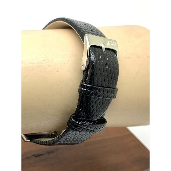 JBW Womens Watch J6367-10C Quartz 10 Year Anniversary Crystals Pave Leat… - Picture 12 of 14